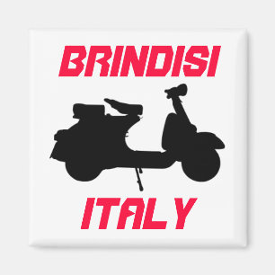 Aimant Scooter, Brindisi, Italie