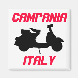 Aimant Scooter, Campanie, Italie