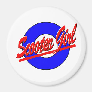 Aimant Scooter fille
