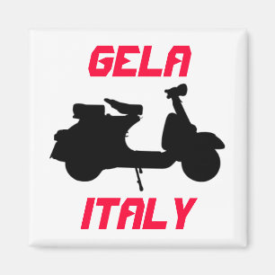 Aimant Scooter, Gela, Italie