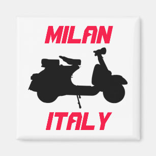 Aimant Scooter, Milan, Italie