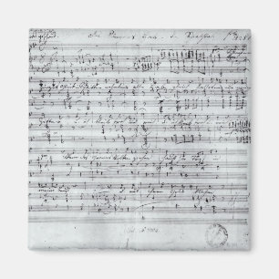 Aimant Score d'autographe pour le "Habe des Sangers" du l