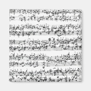 Aimant Score de musique de Johann Sebastian Bach