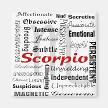 Scorpio Astrologie Zodiac Horoscope Collage Motif