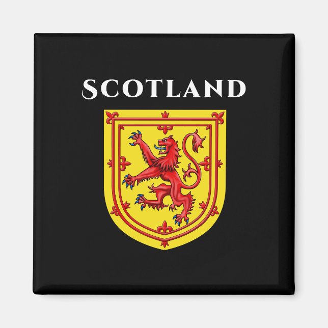 Aimant Scotland Lion Rampant (Devant)