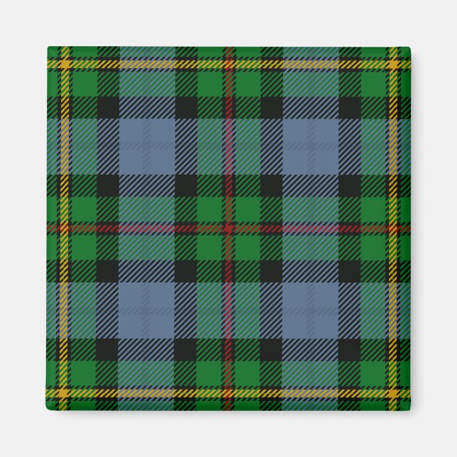 Aimant Scottish clan Smith Tartan Plaid (Devant)