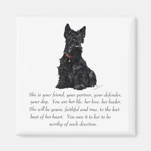 Aimant Scottish Terrier Keepsaké - Femme
