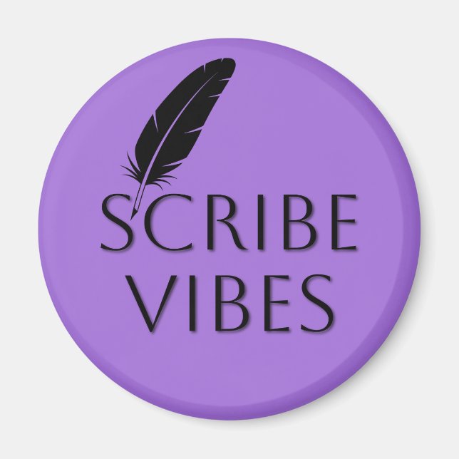 Aimant Scribe Vibes Author Writer Poet Composer (Devant)