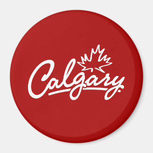 Aimant Script feuille de Calgary