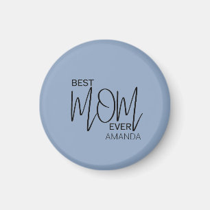 Aimant Script manuscrit minimaliste meilleure maman jamai