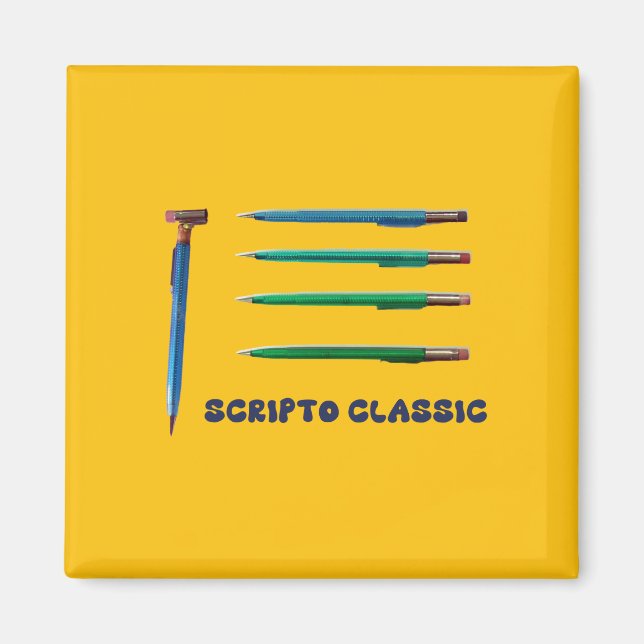 Aimant Scripto Crayon mécanique classique (Devant)