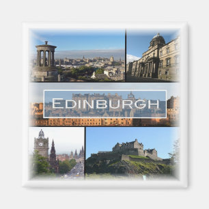 Aimant SCT010 EDINBURGH, Ecosse, Réfrigérateur
