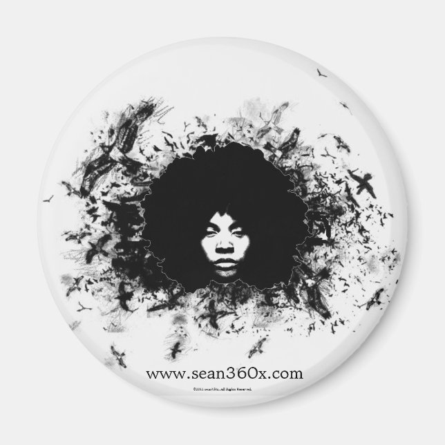 Aimant Sean magnétique360x Oiseaux (Devant)