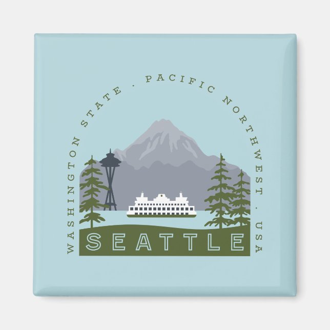 Aimant Seattle (Devant)