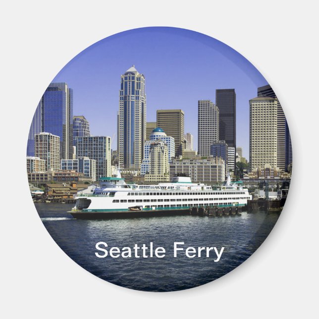 Aimant Seattle Ferry État de Washington (Devant)