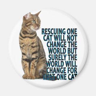 AIMANT SECOURIR UN CHAT NE CHANGERA PAS LE MONDE MAIS SUR