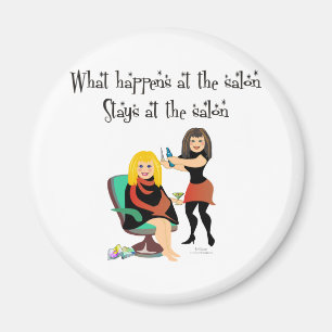 Aimant Secrets de salon de beauté