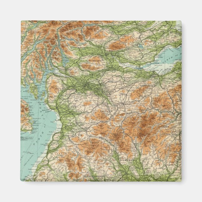 Aimant Section sud de l'Écosse (Devant)