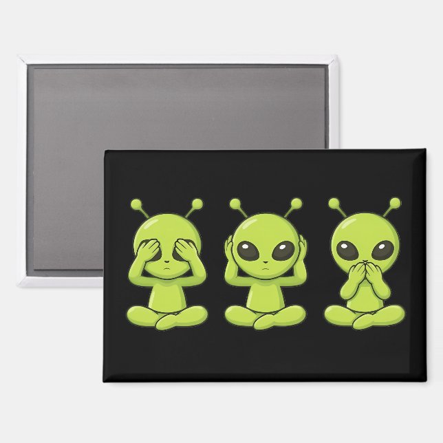 Aimant See, Hear, Speak No Evil (Recto/Verso)