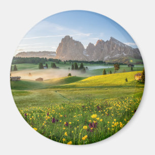 Aimant Seiser Alm, Alpes Dolomites, Italie