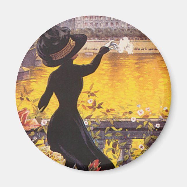 Aimant Semaine d'aviation de Lyon (Devant)