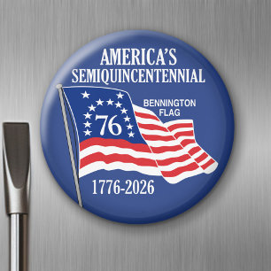 Aimant Semiquincentenaire de l'Amérique 1776-2026 USA 250