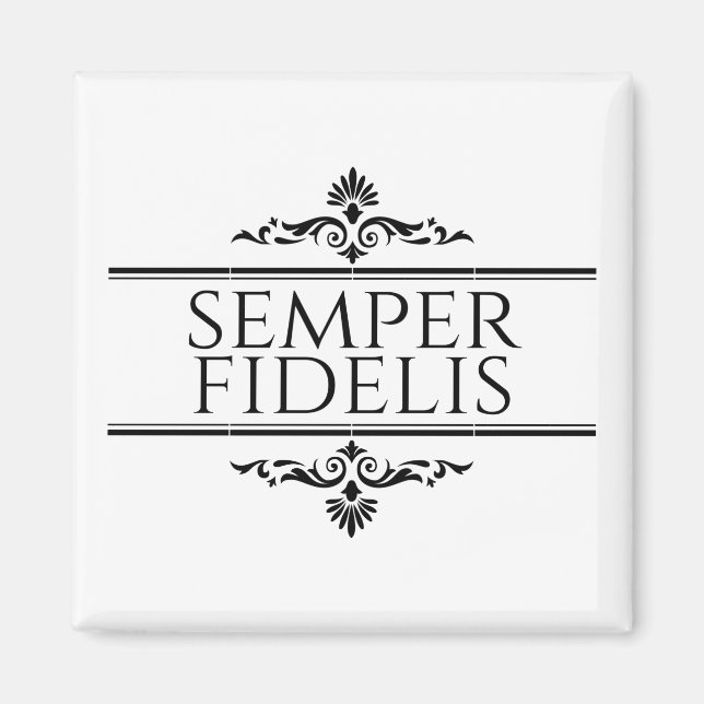 Aimant Semper Fidelis (Devant)