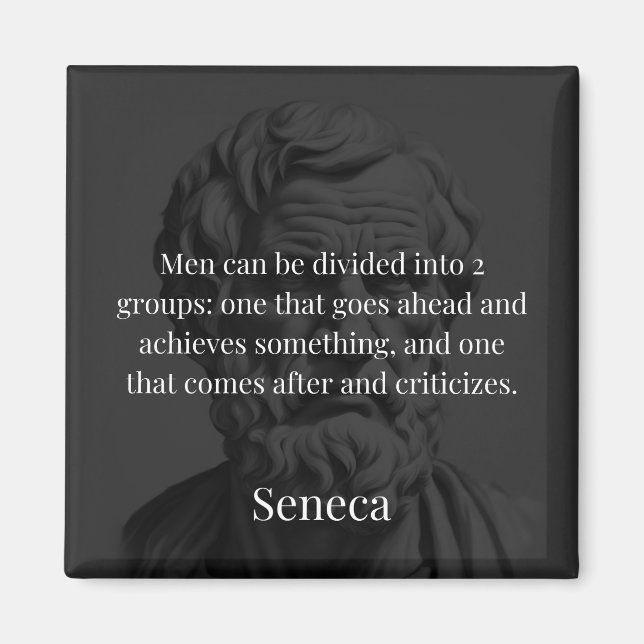 Aimant Seneca's Division : Les Doers et les Critiques (Devant)