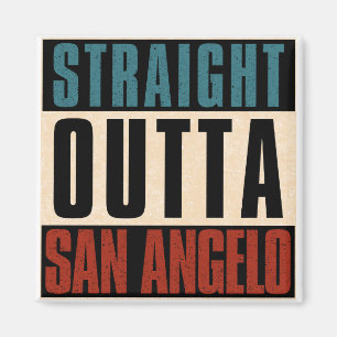 Aimant Sens droit vers San Angelo Texas TX