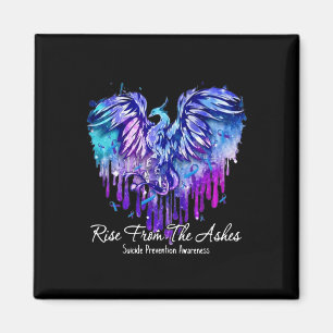 Aimant Sensibilisation à la prévention du suicide - phoen