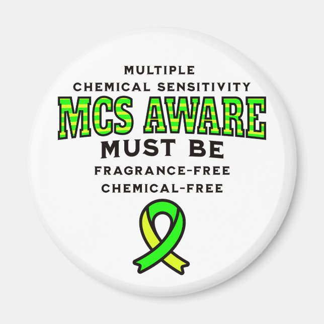 Aimant Sensibilisation aux MCS de sensibilité chimique mu (Devant)