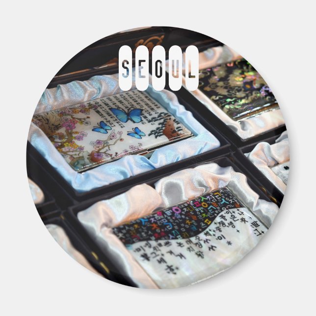 Aimant Séoul en Corée du Sud (Devant)