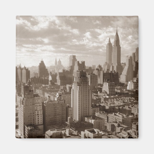 Aimant Sepia New York (Devant)