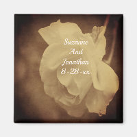 Sepia Vintage vieilli Rose Floral Mariage