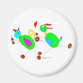 Aimant Serena's Cat and Dog Chase