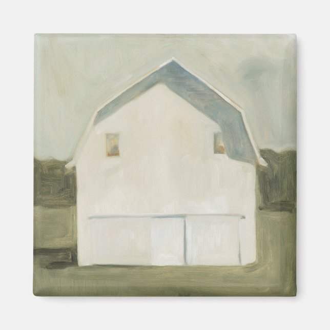 Aimant Serene Barn - Blanc (Devant)