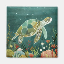 Serene Sea Turtle : Oasis sous-marine