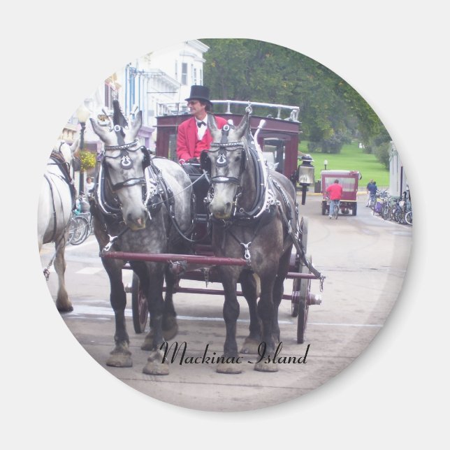 Aimant Série de Mackinaw Island (Devant)