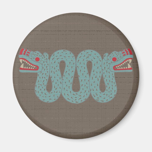 Aimant Serpent Aztèque (Devant)