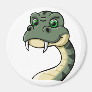 Aimant Serpent de bande dessinée