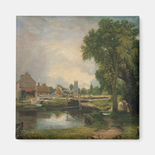 Aimant Serrure de John Constable   Dedham et moulin, 1820