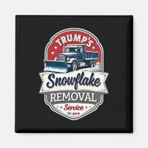 Aimant Service d'enlèvement des flocs de neige de Trump 2
