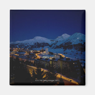 Aimant Sestrières - à la maison du ski olympique de