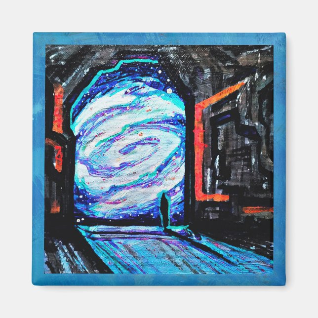 Aimant Seul avec l'abîme brillant (Devant)