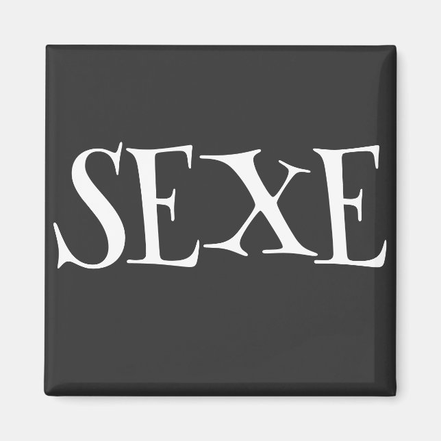 AIMANT SEXE (Devant)