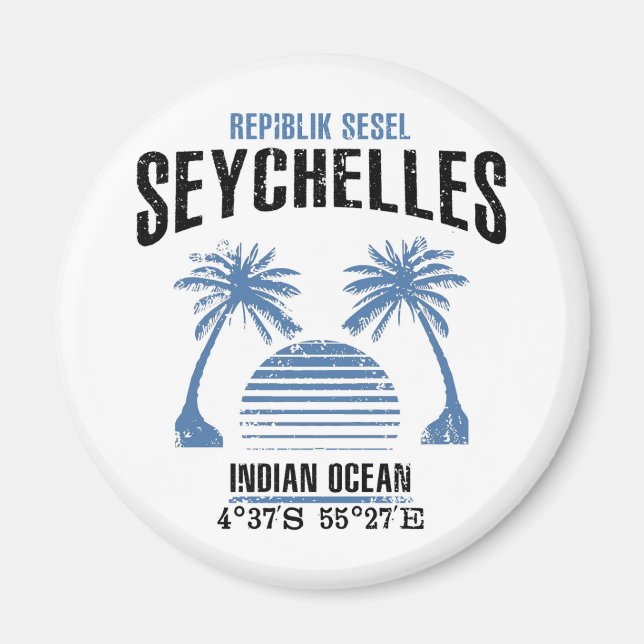Aimant Seychelles (Devant)