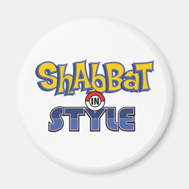 Aimant Shabbat Style (Devant)