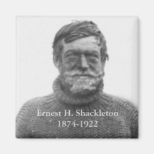Aimant Shackleton dans l'image antarctique de Nimrod 1909