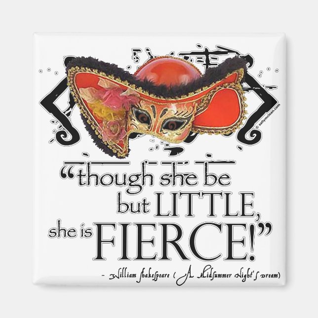 Aimant Shakespeare Citation de la nuit d'été de rêve (Devant)