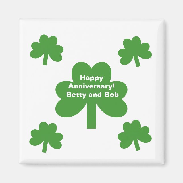 Aimant Shamrock (Devant)